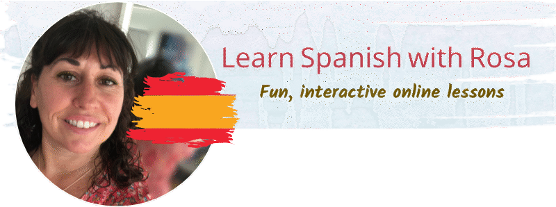 Learn Spanish with Rosa Logo
